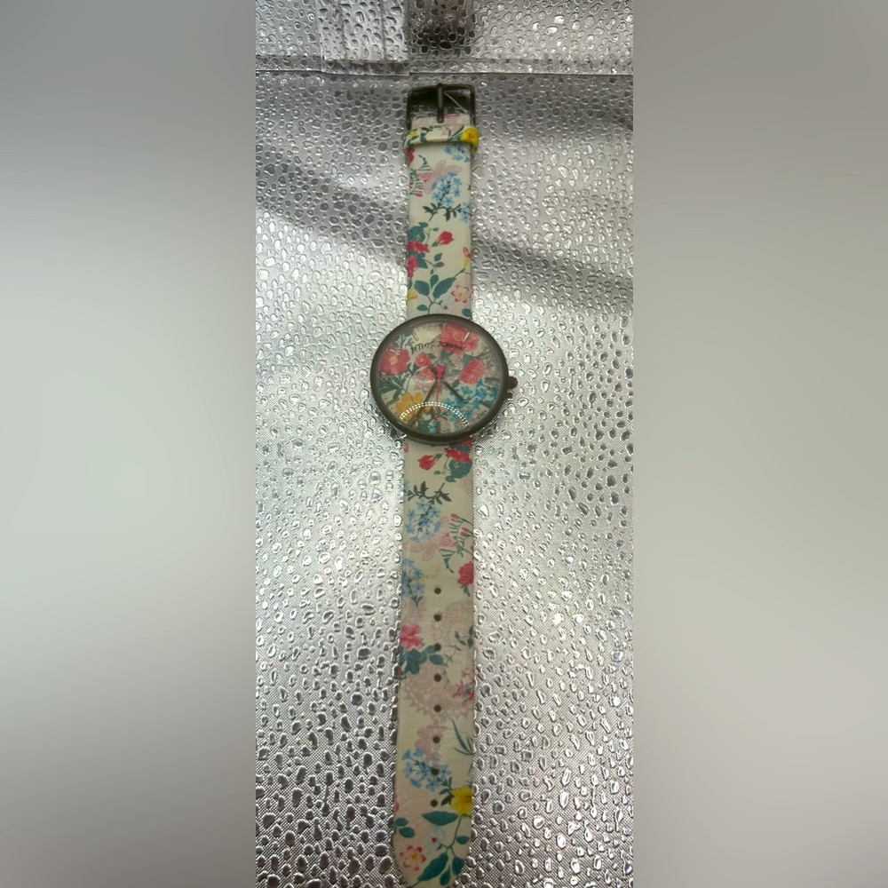 Betsey Johnson Floral Watch
